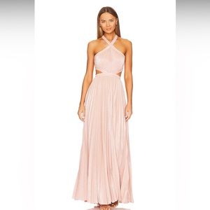 BCBG Metallic Evening Gown